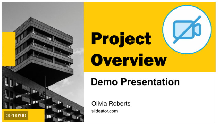 Slideator Video presentation Recorder